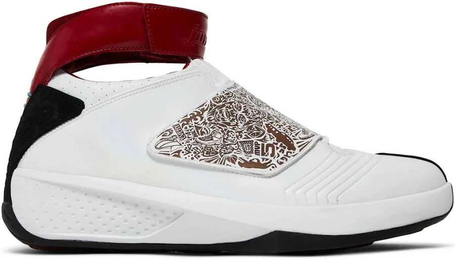 Air Jordan 20 OG 'Blanco Rojo Varsity' 310455-161 US 13