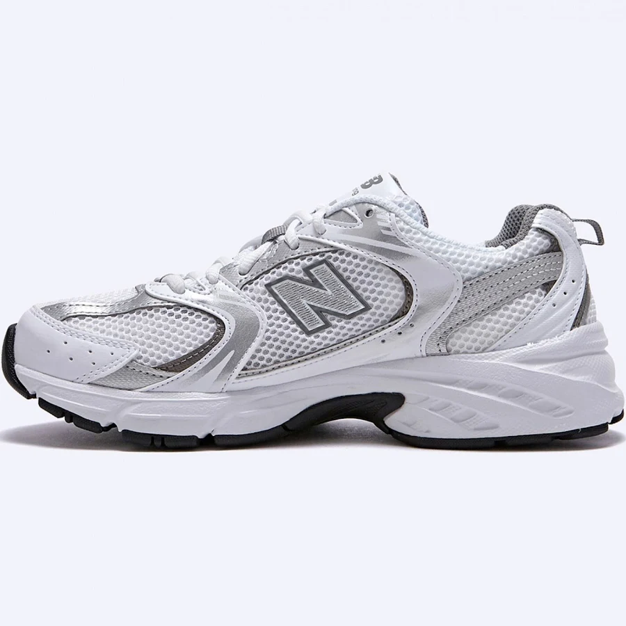 Balance 530 Fashion Shoes Sneakers White Silver Mr530ad