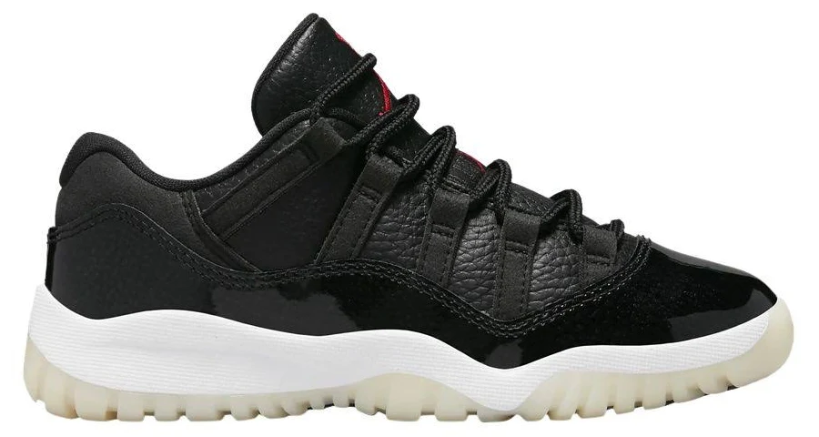 Air Jordan 11 Retro Low PS '72-10' | Black | Kid's Size 12.5