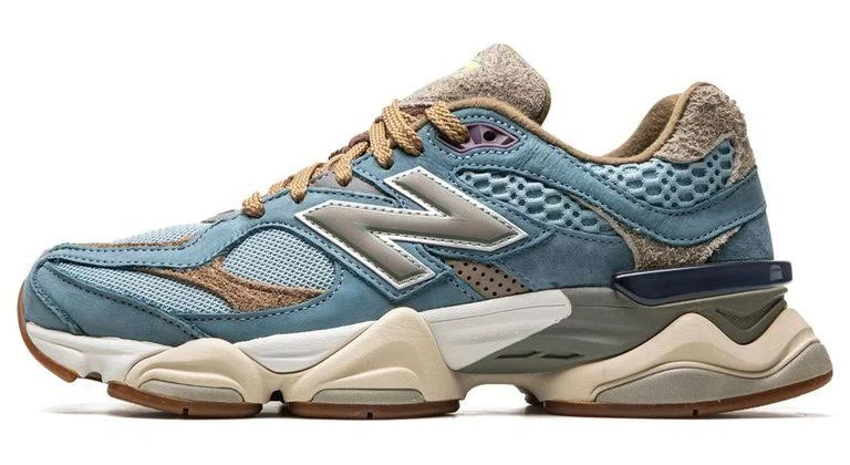 New Balance Men's X Bodega 9060 'Age Of Discovery' - Blue - Low-top sneakers - 10