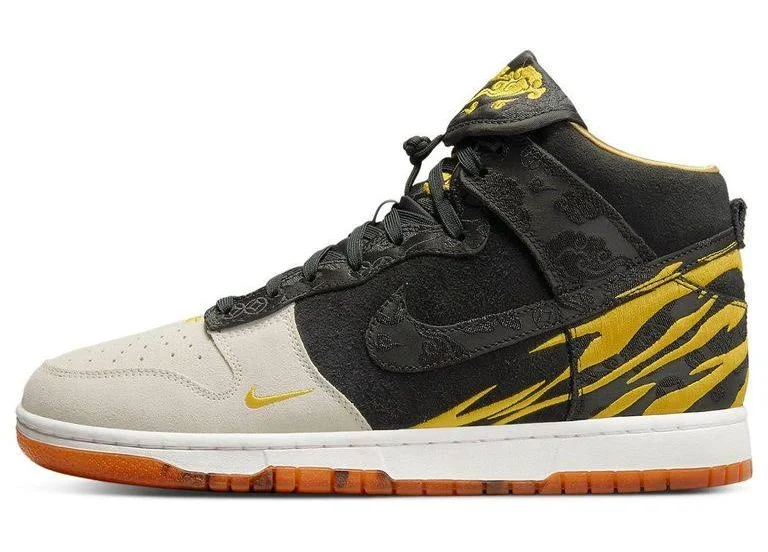 NIKE Men's Dunk High Retro PRM Year of the Tiger