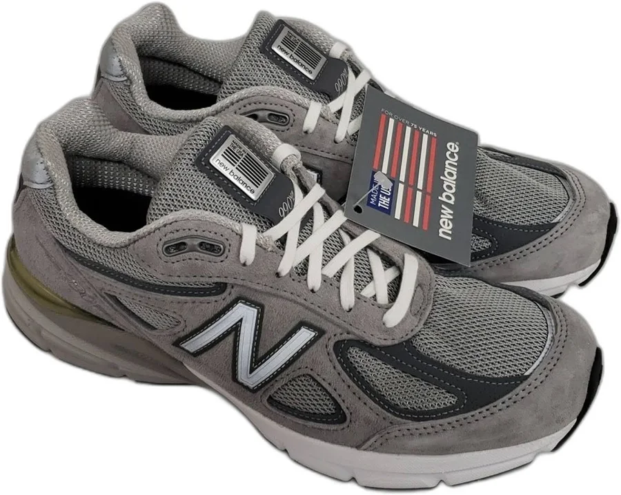 Balance Mens Made In Us 990 V4 Sneaker Grey Castlerock 8 Us