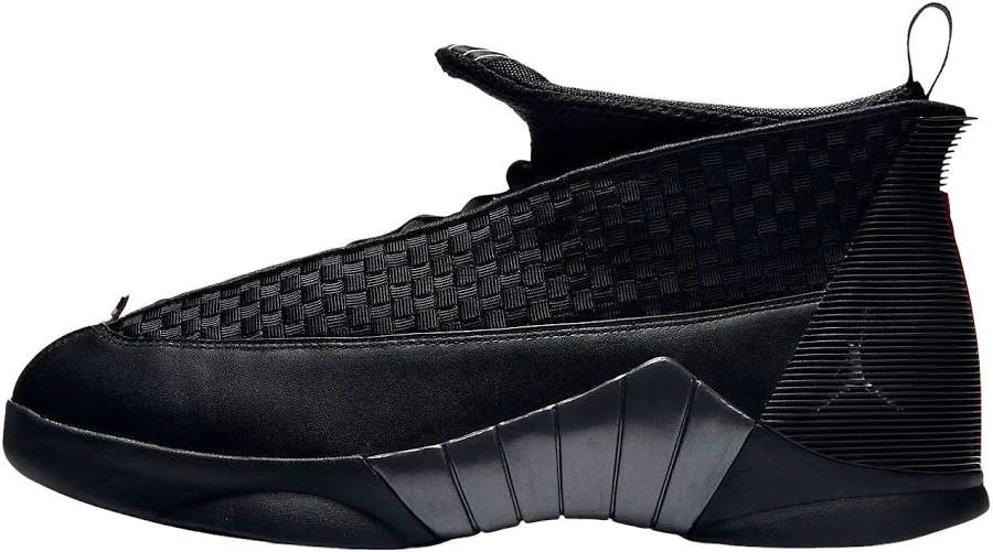 Jordan 15 Retro "stealth" 2017 - Black/varsity Red-anthracite