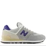 Men's 574 Slate Grey/Rain Cloud / 13 / D