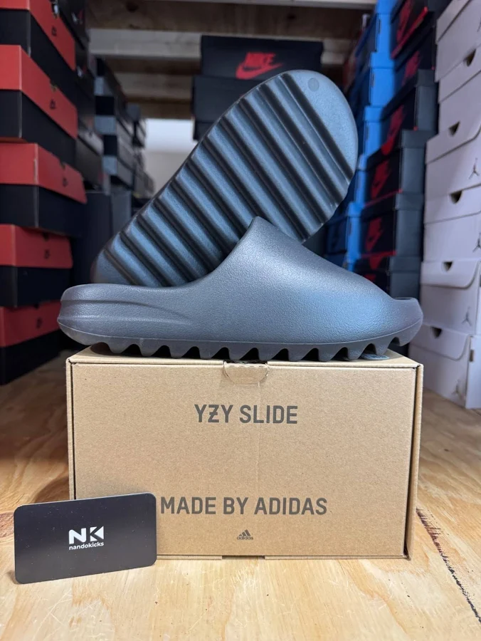 Adidas Yeezy Slides 'onyx' Mens Sizes