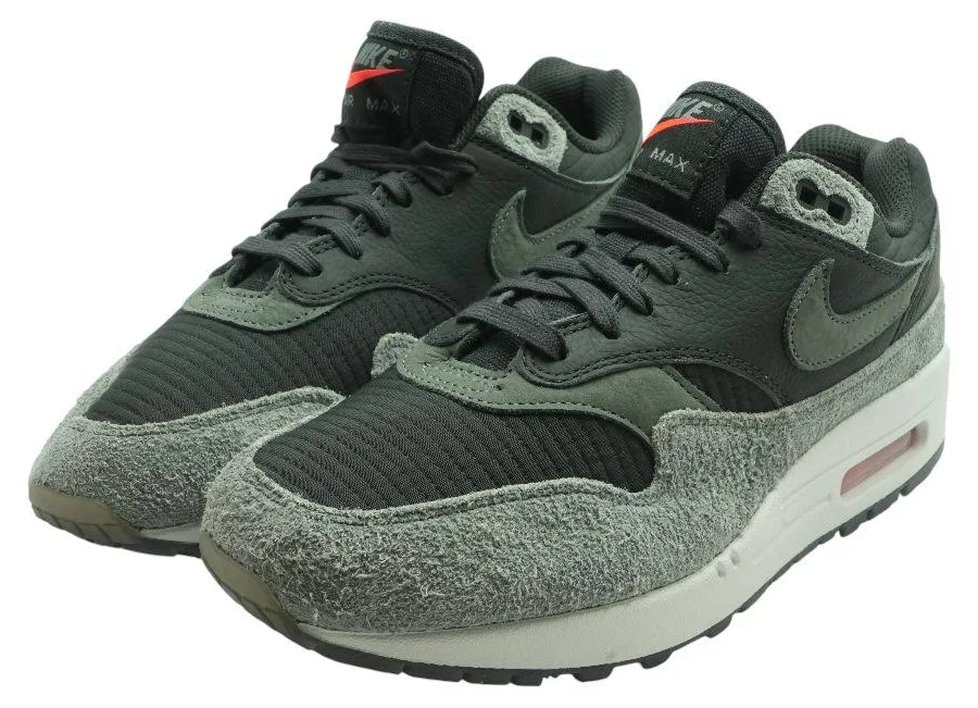 Air Max 1 Premium Gray Low Top Athletic Shoes