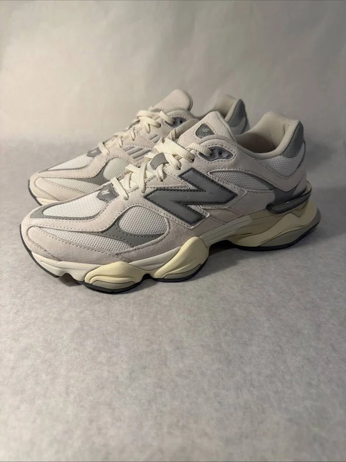 New Balance 9060 White Grey Size 11 Sneaker