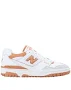 New Balance 550 Man Sneakers Camel Size 12 Leather, Textile fibers