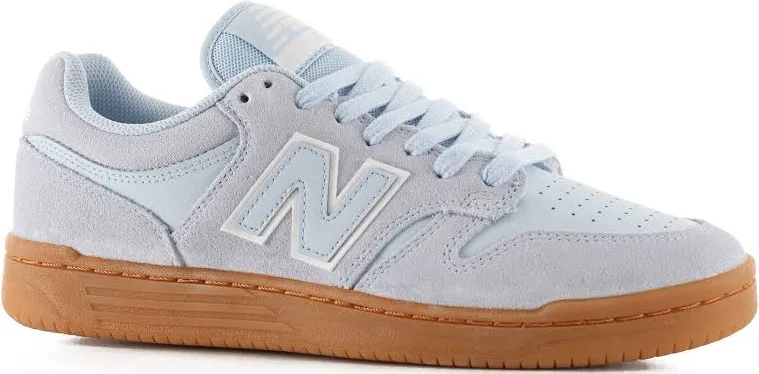 New Balance Numeric 480 Skate Shoes - baby blue/gum 10.5
