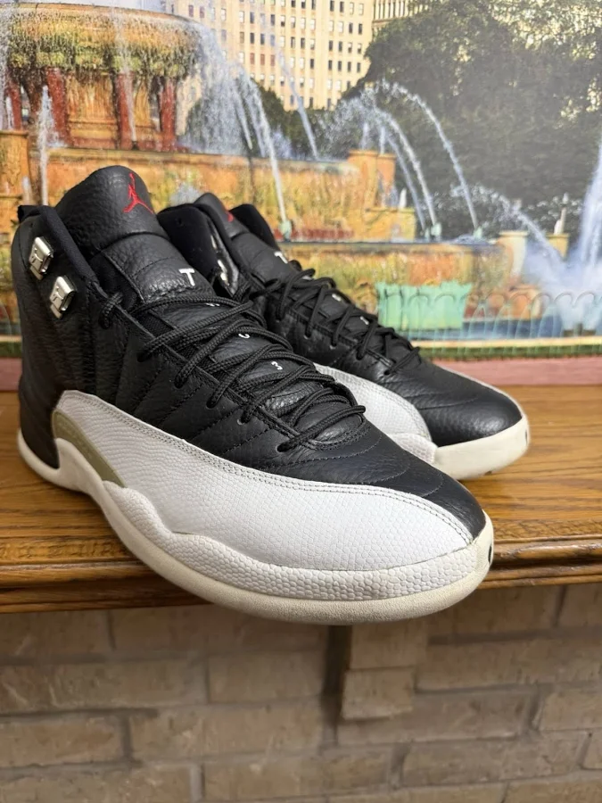 2003 Nike Air Jordan Xii 12 Retro Playoff Black White Red Bred