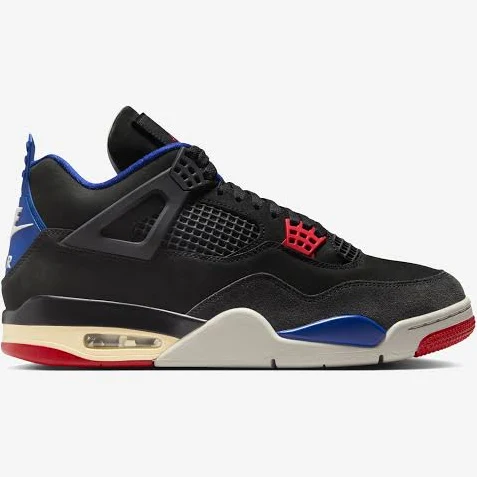 Nike - Men's Air Jordan 4 Retro Sneakers - (Black/Chile Red)