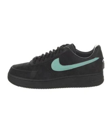 Tiffany & Co. x Nike Air Force 1 Low Sneakers in Black/Green, Men's 10