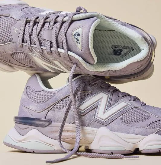 New Balance 9060 Sneakers in Grey, Women's W 7/M 5.5 at Urban Outfitters
