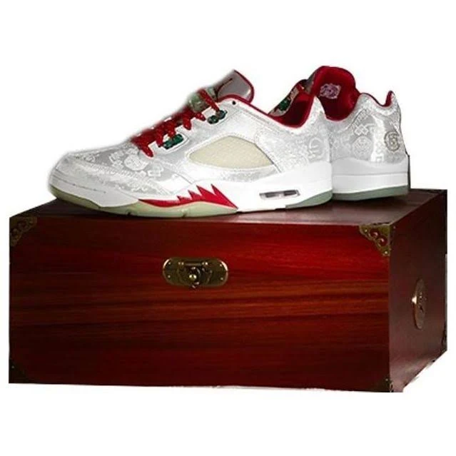 Air Jordan 5 Low x CLOT 'White Silk' 1551183 US 11