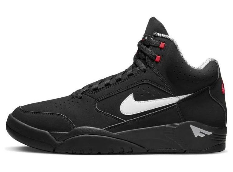 Nike Air Flight Lite Mid Black/White/Varsity Red Men's Shoes
