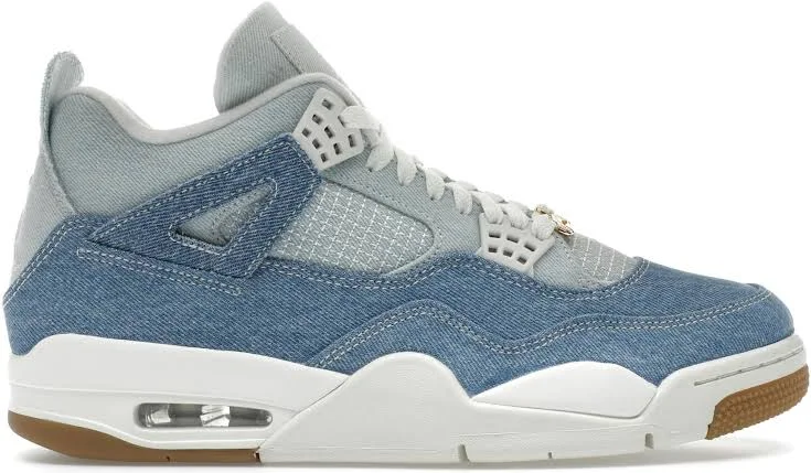Air Jordan 4 Retro Women’s “TEX Denim – Worn Blue” Sneaker | IB6716-100 - Size M6.0/W7.5