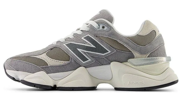 New Balance Men's 9060 'Slate Arid Stone' - Gray - Low-top sneakers - 5