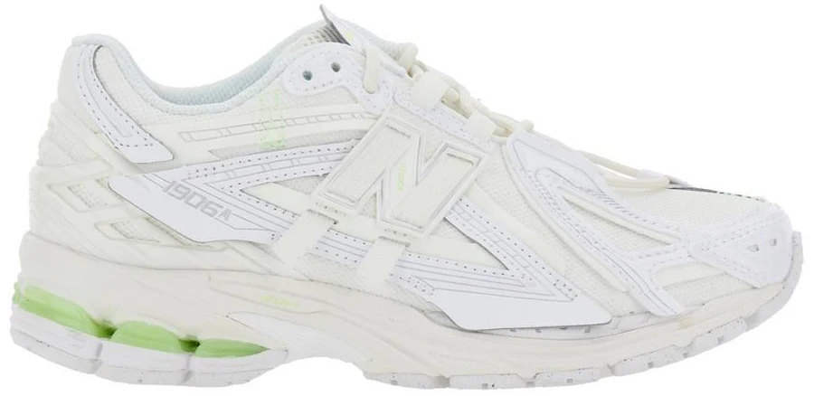 NEW BALANCE '1906R' White Sneaker With Mesh Design And Side Logo In Sy