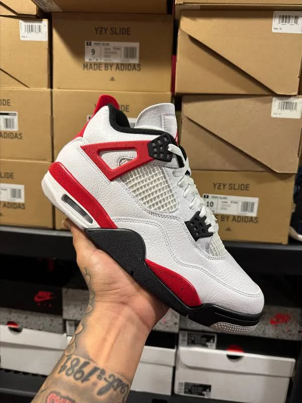Air Jordan 4 Retro Red Cement Sz 10.51
