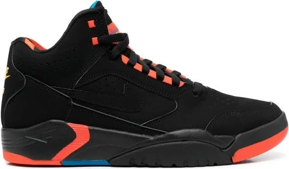 Nike - Air Flight Lite II Mid sneakers - men - Rubber/Nubuck Leather/Fabric/Fabric - 9 - Black