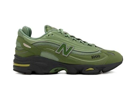 New Balance Men's 1000 Sneakers - Green - Low-top sneakers - 8
