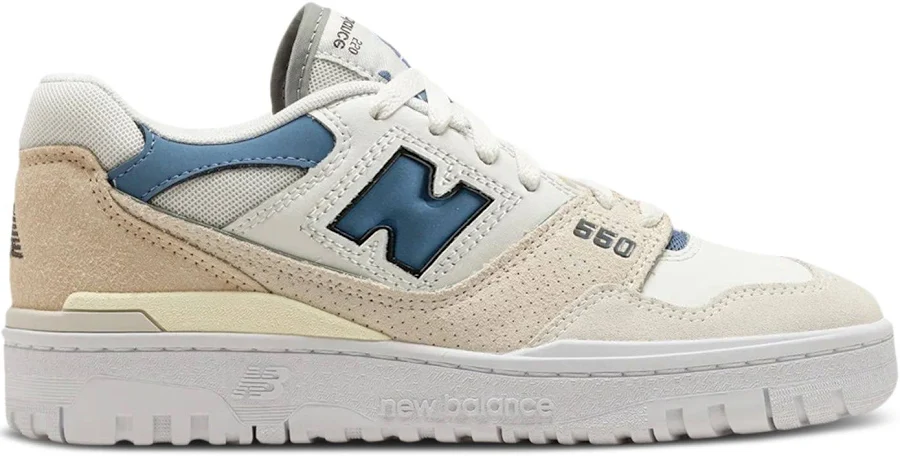 New Balance Wmns 550 'Sea Salt Mercury Blue' | Cream | Women's Size 5