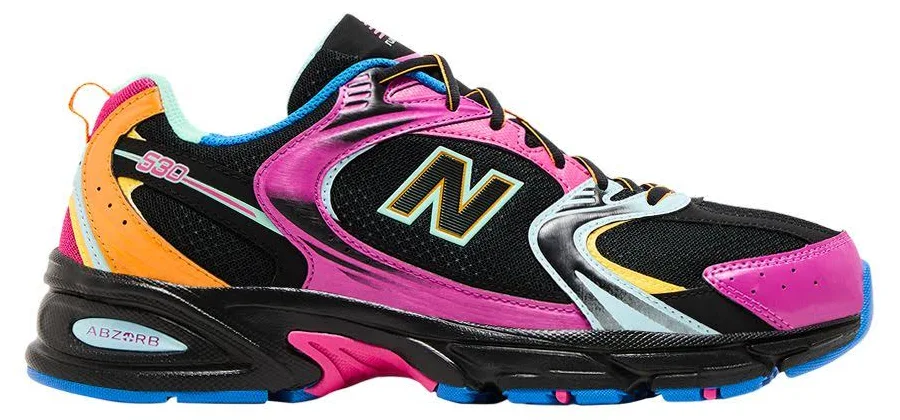 New Balance 530 Men's Black Multi-color