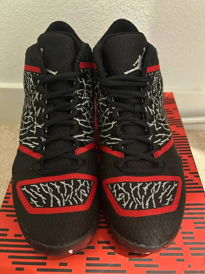 Size 7.5 - Air Jordan 29 Black Gym Red
