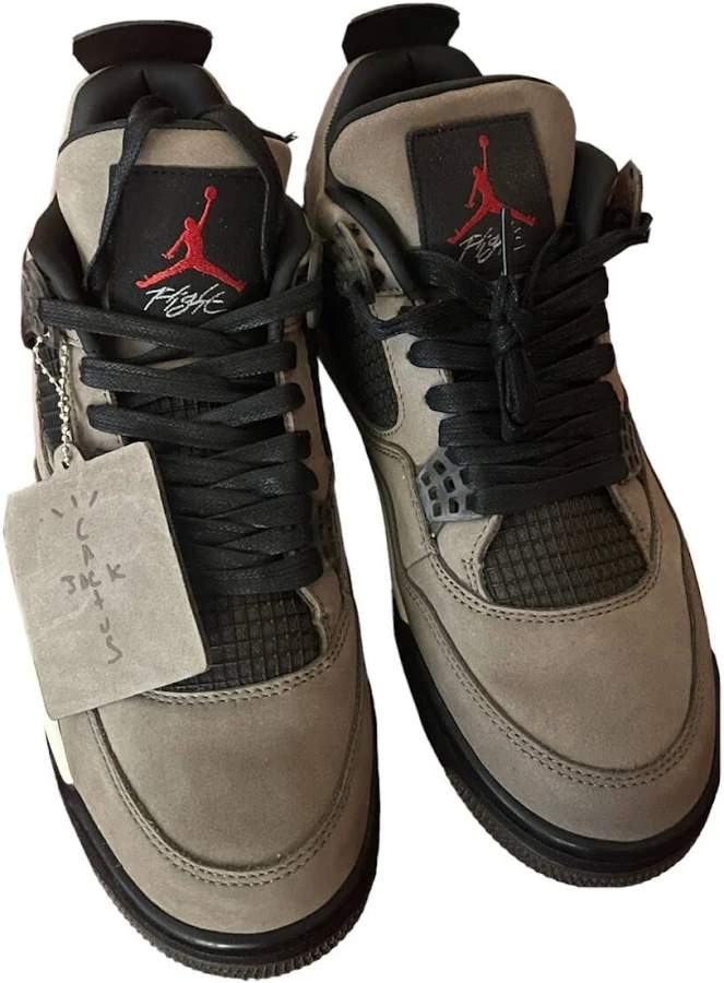 Air Jordan 4 Travis Scott Mocha Friends & Family Size 12