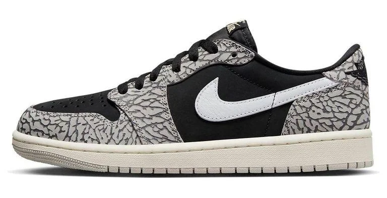 Air Jordan 1 Low OG Black Cement
