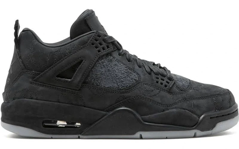 Air 4 Retro Kaws In Black