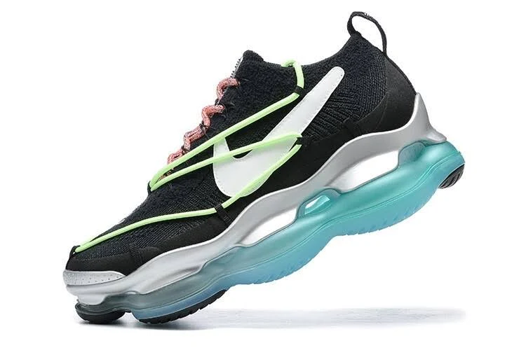 Nike Air Max Scorpion Fk Flyknit Black And Green Men's Air Cushion