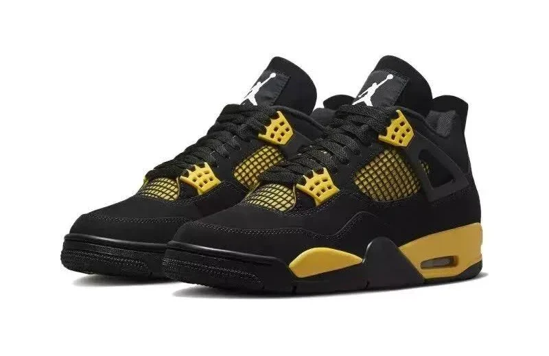 Jordan 4 Yellow Thunder1