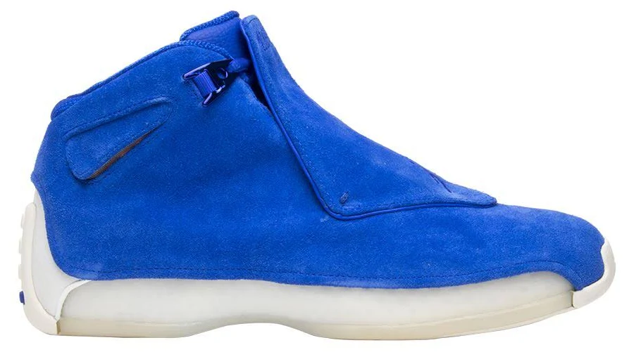 Air Jordan 18 Retro 'Blue Suede' | Men's Size 11