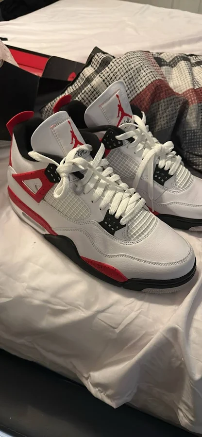Jordan 4 Red Cement Size 10.5