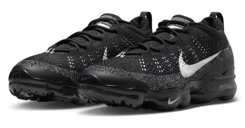 Air Vapormax 2023 Flyknit Running Shoes In Black/white/black/white/black