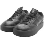 CT302 Black Leather Low Top Athletic Shoes 6
