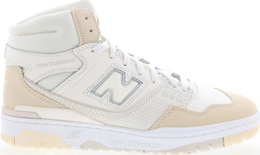 Balance 650r Bb650rpc Mens Beige Leather Lifestyle Sneakers Shoes