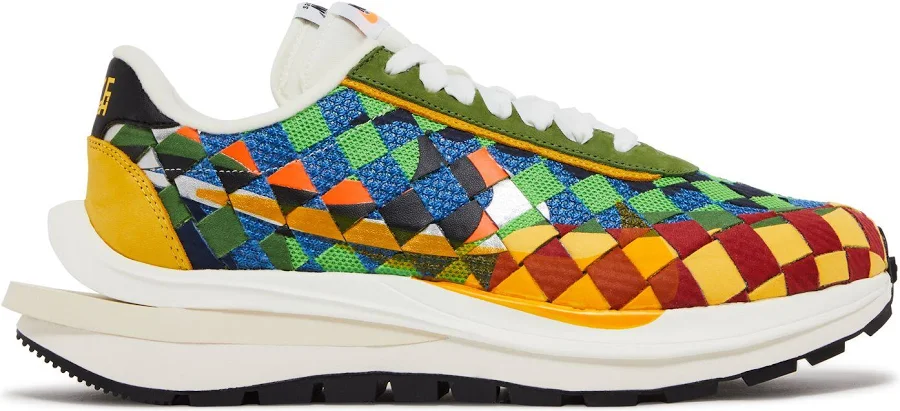Nike Men's Vaporwaffle Woven Sacai Jean Paul Gaultier Sneakers