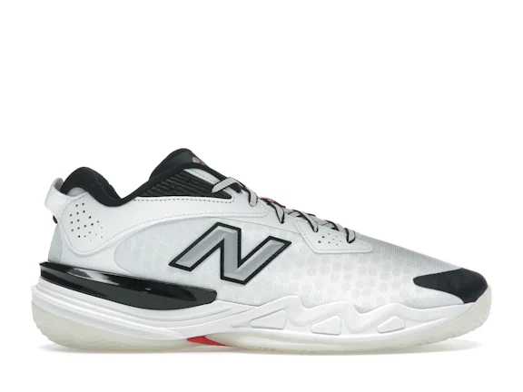 New Balance BB Hesi Low v2White Team Red Black