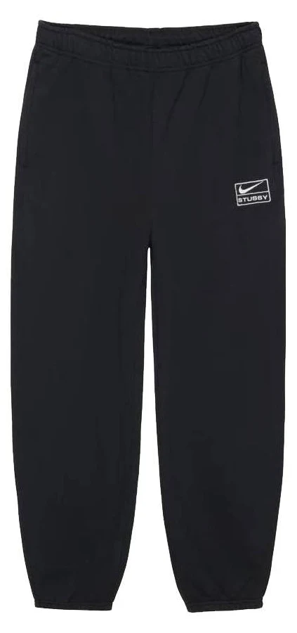 Nike X Stussy Ss23 Washed Men Sweatpants Asia Sizing 'black - Black (ss23)