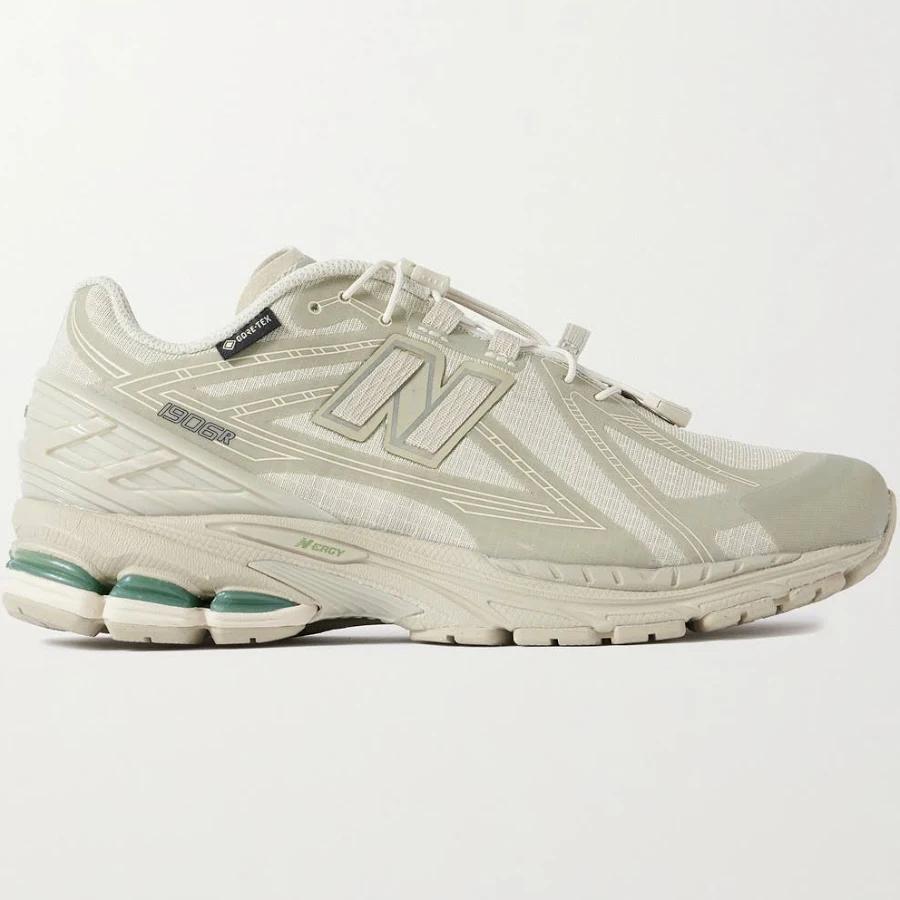 New Balance 1906 Rubber-Trimmed Ripstop Sneakers - Men - Cream Sneakers - UK Men's 7.5