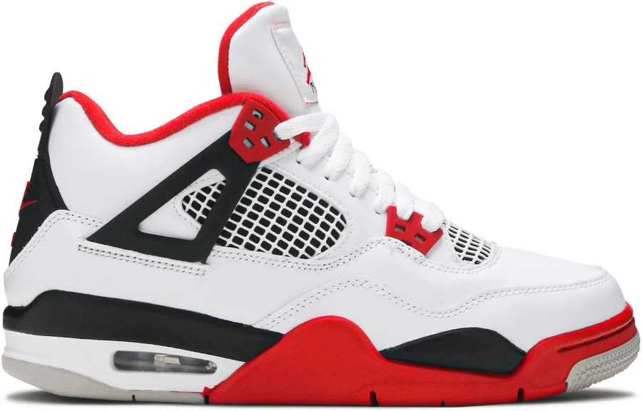Air Jordan 4 Retro OG GS Fire Red 2020 6Y