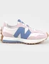 New Balance 327 Womens Shoes - Pink/blue - Size: 5