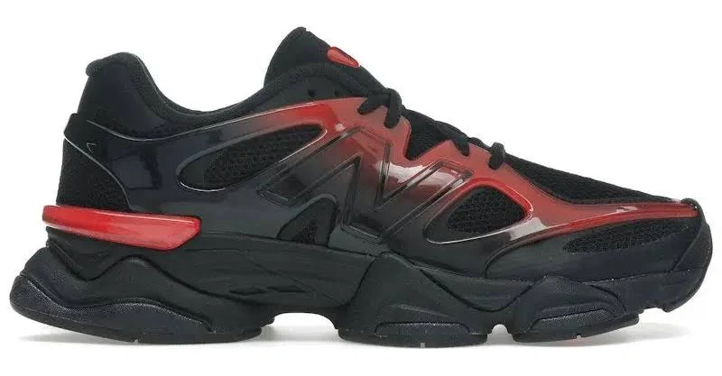 New Balance Men's 9060 Black Red Gradient, from StockX