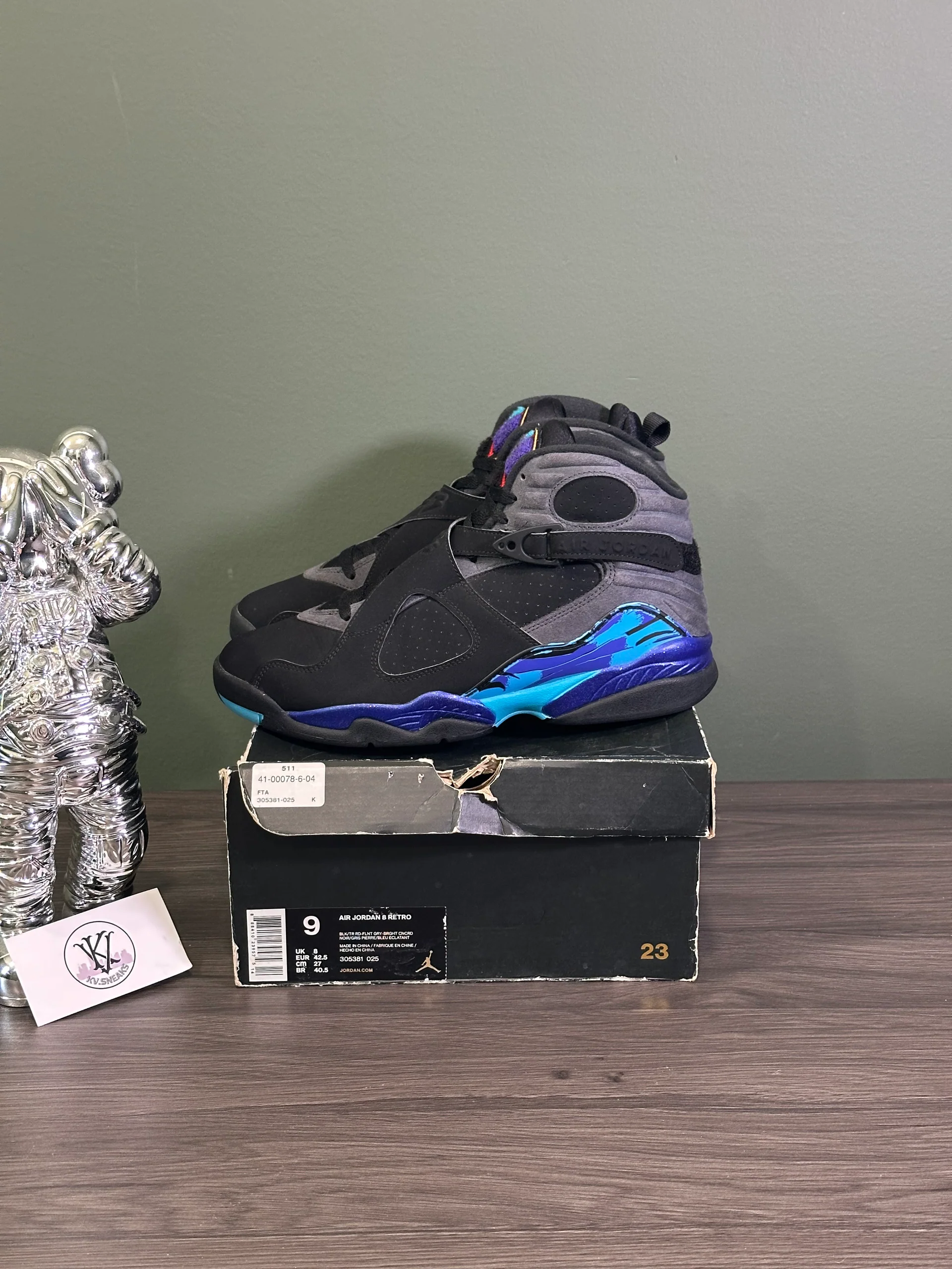 Jordan 8 Aqua 2015 - 9
