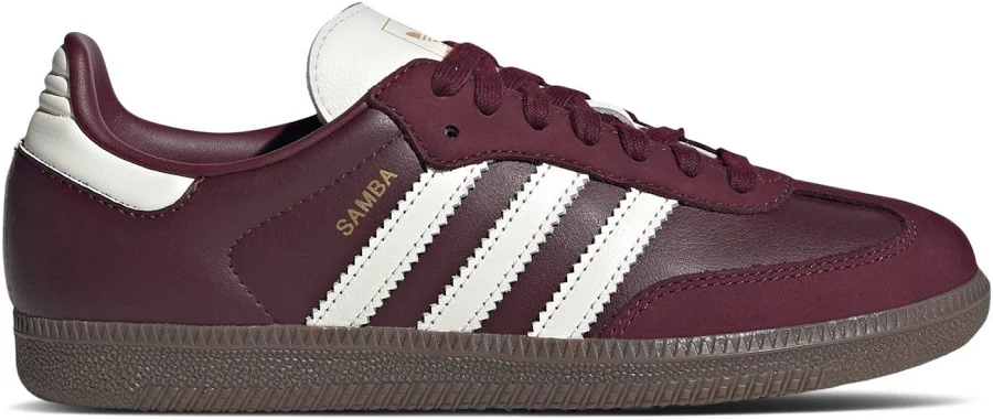 adidas Wmns Samba OG 'Maroon Off White Gum' | Red | Women's Size 12