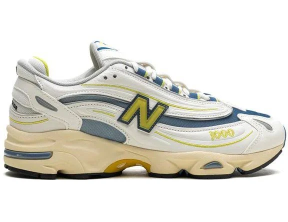 New Balance Women's 1000 "Sea Salt/Heron" Sneakers - White - Low-top sneakers - 9