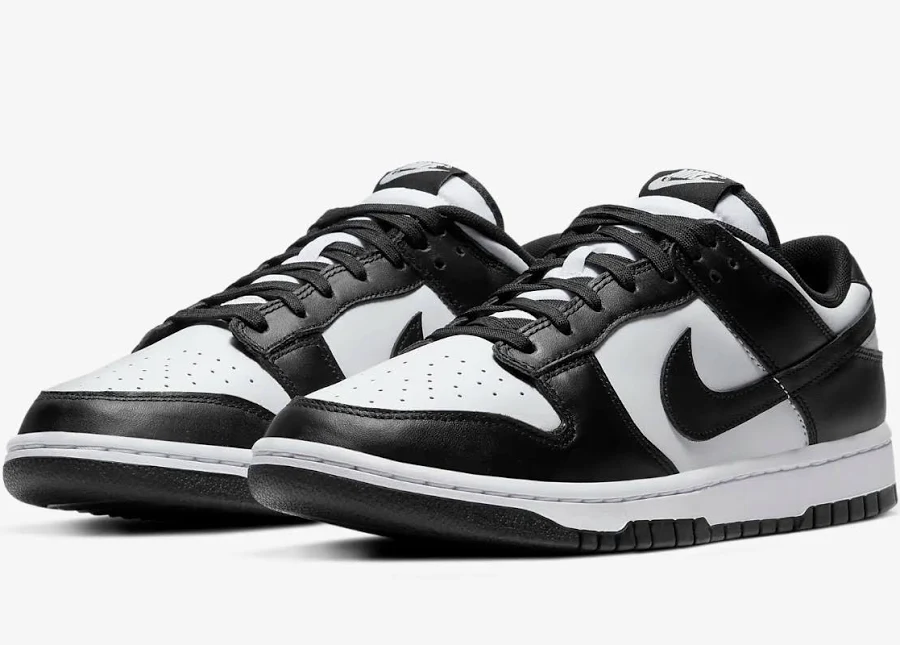 Nike Women's Dunk Low Panda White Black Dd1503-101 Shoes