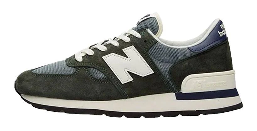 New Balance 990v3 Men Sneakers - Green/blue